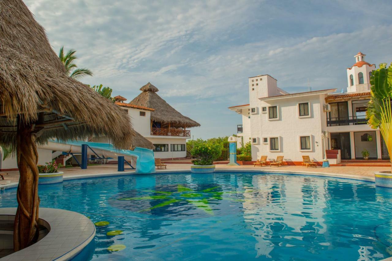 Hotel Villa Azul Barra de Navidad Exterior photo