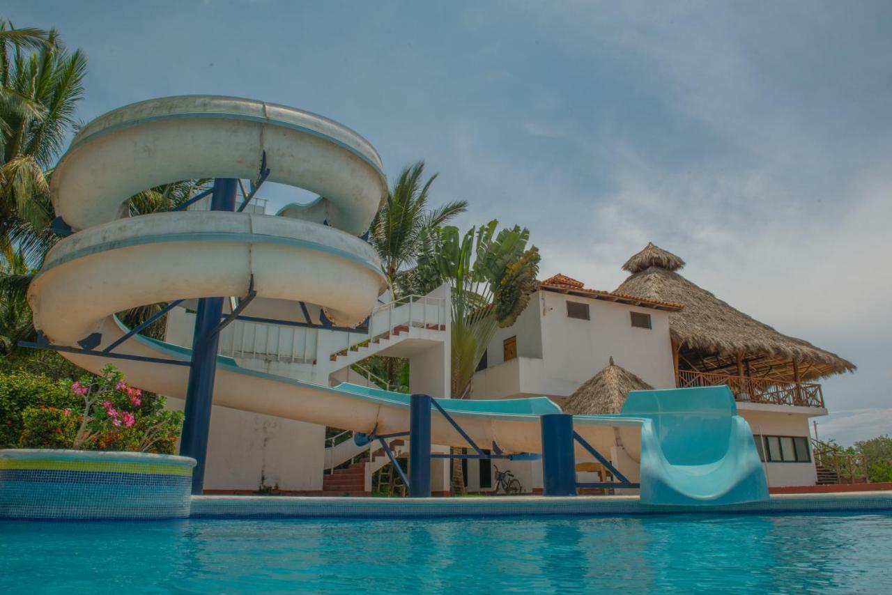 Hotel Villa Azul Barra de Navidad Exterior photo