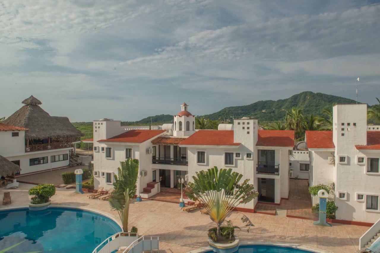 Hotel Villa Azul Barra de Navidad Exterior photo