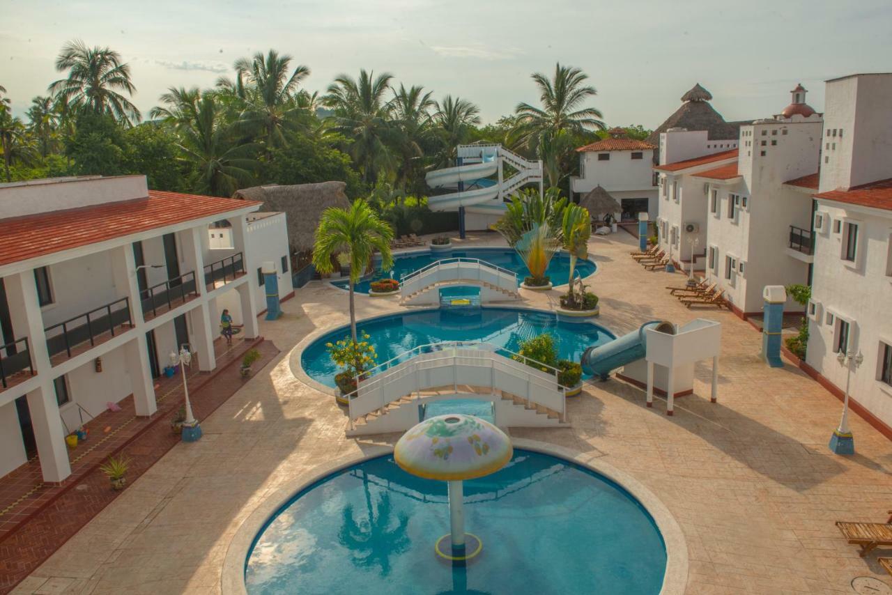 Hotel Villa Azul Barra de Navidad Exterior photo